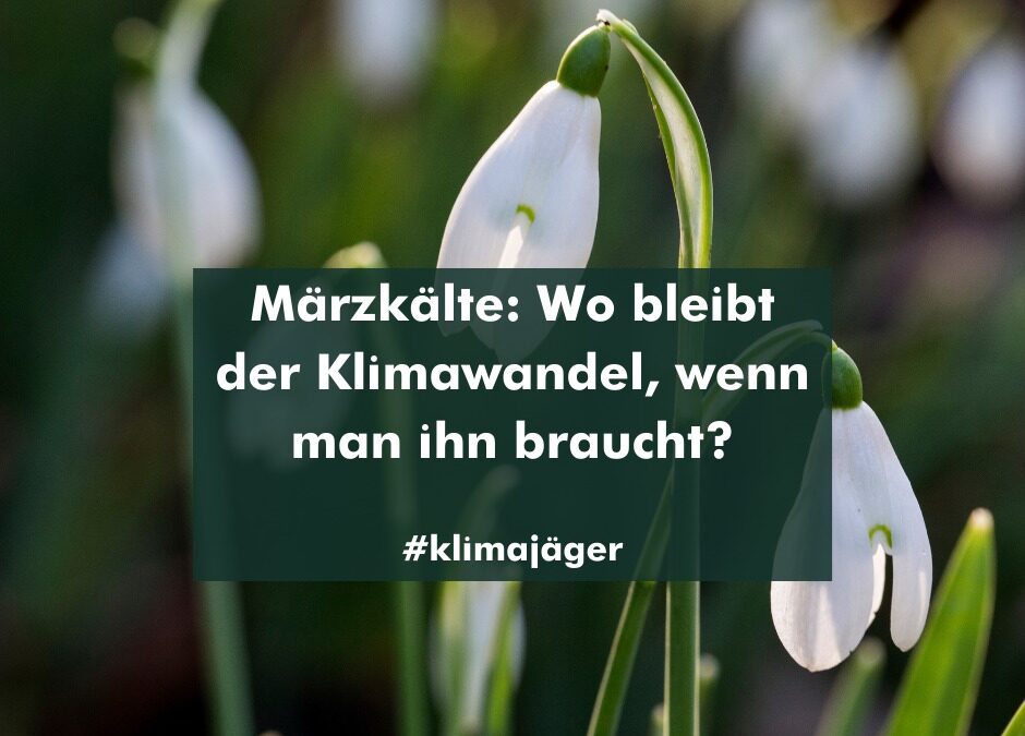 Was die Kälte mit dem Klimawandel zu tun hat